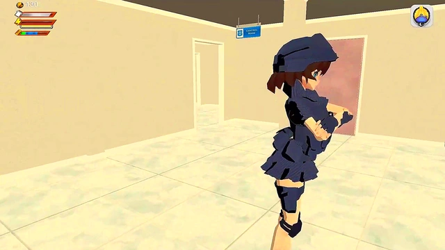 Humiliated Slave Endures Femdom Trampling & Facesitting at Police Station