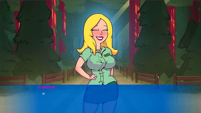 Big-Ass Cartoon Chick Gets Screwed at Camp Pinewood for a Busty Mess