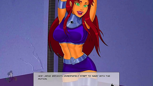 Horny Heroines Dance Off – Batgirl, Starfire & Supergirl Seduce Batman & Co.