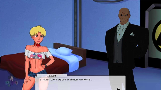 Horny Heroines Dance Off – Batgirl, Starfire & Supergirl Seduce Batman & Co.