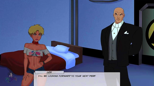 Horny Heroines Dance Off – Batgirl, Starfire & Supergirl Seduce Batman & Co.