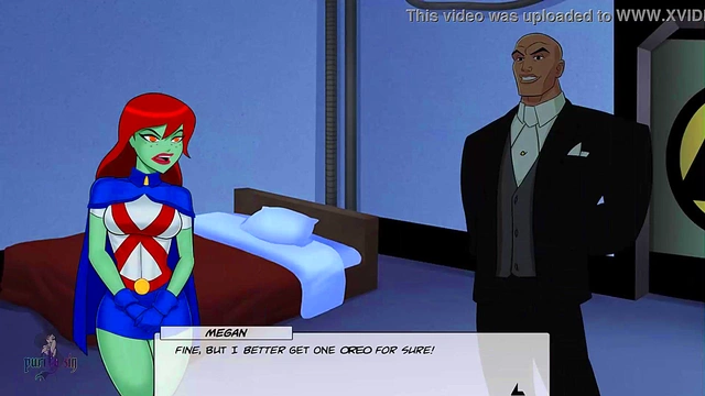 Horny Heroines Dance Off – Batgirl, Starfire & Supergirl Seduce Batman & Co.