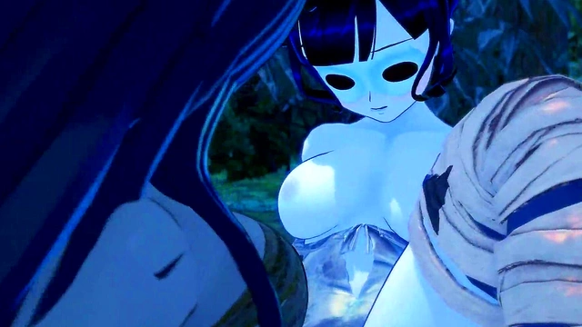 Creepy Halloween Mummies Lick Pussy & Scissor Each Other To Orgasm