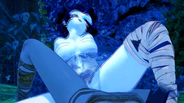 Creepy Halloween Mummies Lick Pussy & Scissor Each Other To Orgasm