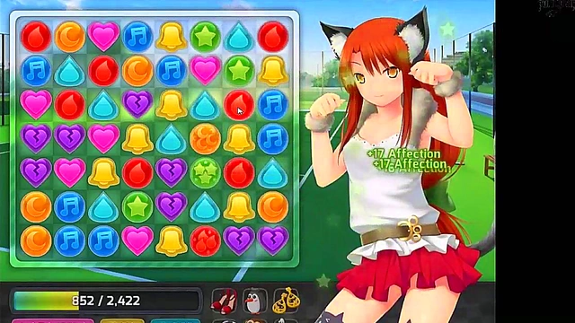 Blonde Cheerleader Neko Gets Pounded Doggy Style for Hot HentaiCumshot