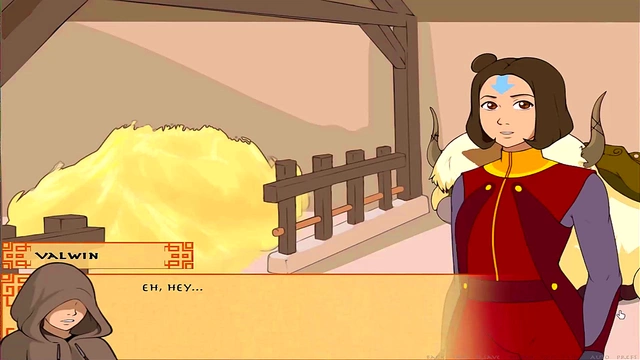 Jinora Gets Fucked By Four Elements Trainers in Anime Hentai Adventure
