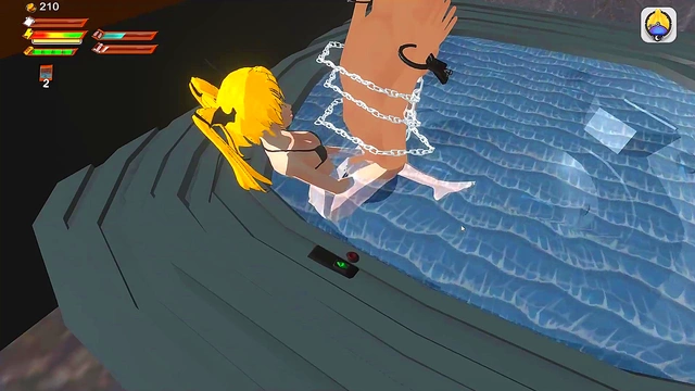 Vampire Femdom Whirlpool Piss Session From A Seductive 3D Anime Perspective