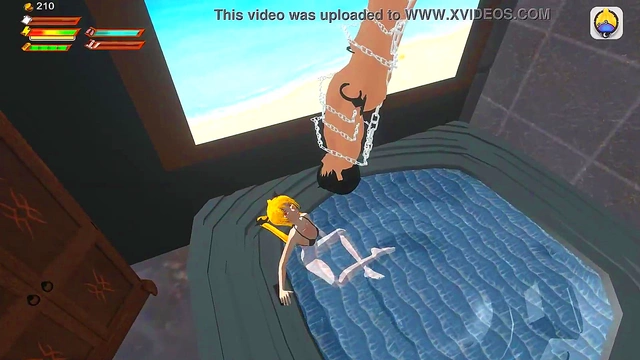 Vampire Femdom Whirlpool Piss Session From A Seductive 3D Anime Perspective