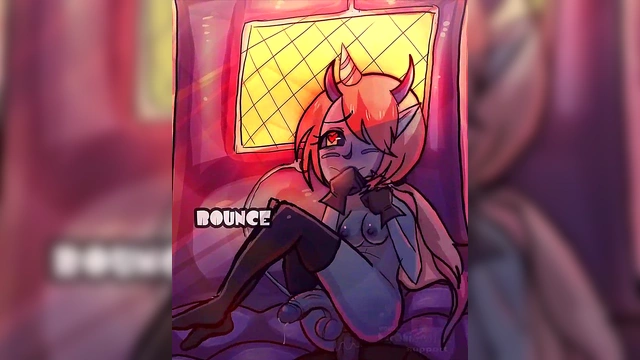 Shy Teen Lamia Rides Futanari Dick for Anal Fun on Her Birthday