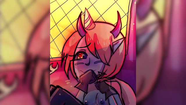 Shy Teen Lamia Rides Futanari Dick for Anal Fun on Her Birthday