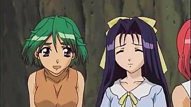 Hardcore Hentai Couple fucks Hotly in the Woods for Intense Outdoor Sex