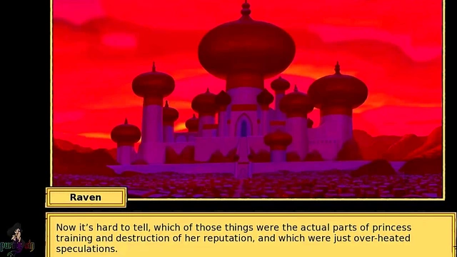 Princess Jasmine Fucks Roughly in Doggy Style for Busty Hentai Orgasm