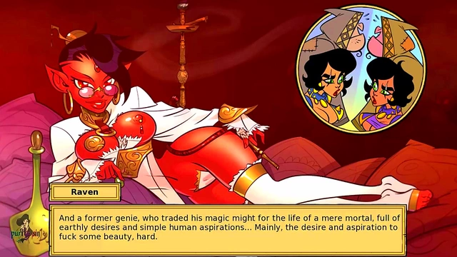 Princess Jasmine Fucks Roughly in Doggy Style for Busty Hentai Orgasm