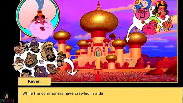 Princess Jasmine Fucks Roughly in Doggy Style for Busty Hentai Orgasm