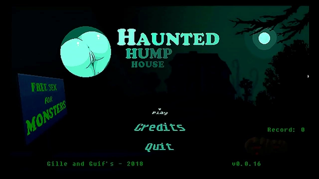 Horny Futa Monster Girl Chases Cum in Haunted Hump House Hentai Game
