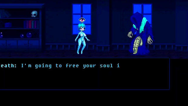 Horny Futa Monster Girl Chases Cum in Haunted Hump House Hentai Game