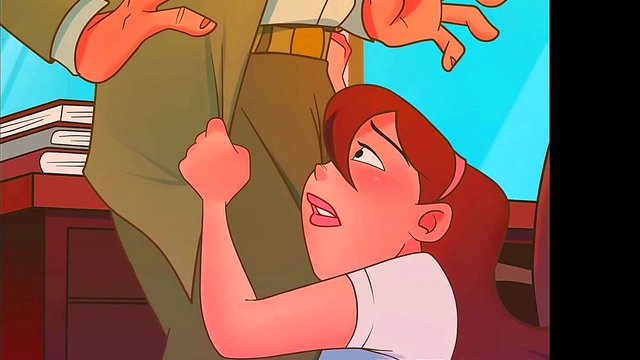 Naughty Student Seduces Teacher forSTEAMY Anime Classroom Action