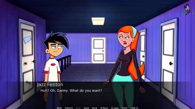 Goth Redhead Rocker Chick Gets Magic Ghost Action in Danny Phantom Anime
