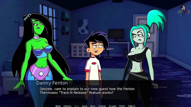 Goth Redhead Rocker Chick Gets Magic Ghost Action in Danny Phantom Anime