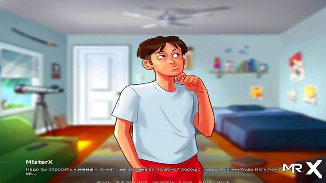 TeenTeacher Surprised by Huge Dick in Summertime Saga Anime Adventure