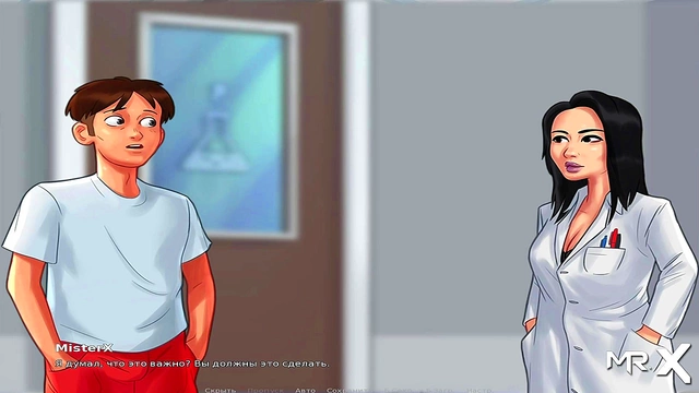 TeenTeacher Surprised by Huge Dick in Summertime Saga Anime Adventure