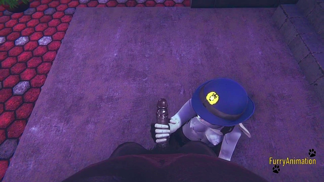 Judy Hopps Furry Hentai Handjob & POV Blowjob Creampie Adventure