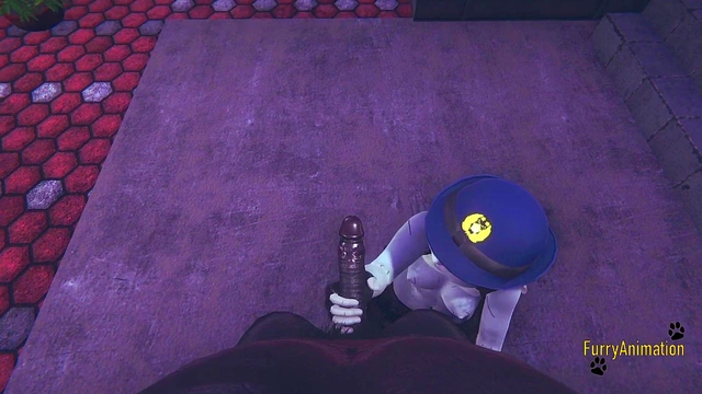 Judy Hopps Furry Hentai Handjob & POV Blowjob Creampie Adventure