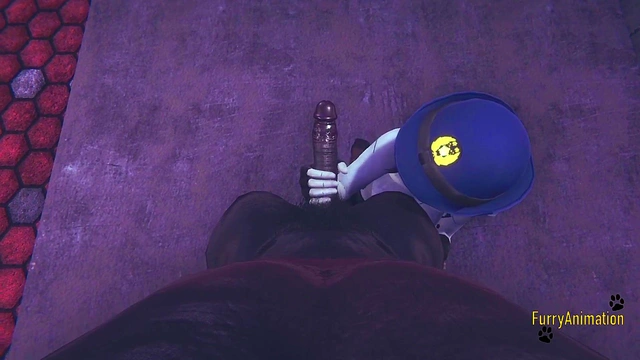 Judy Hopps Furry Hentai Handjob & POV Blowjob Creampie Adventure