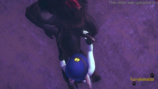 Judy Hopps Furry Hentai Handjob & POV Blowjob Creampie Adventure