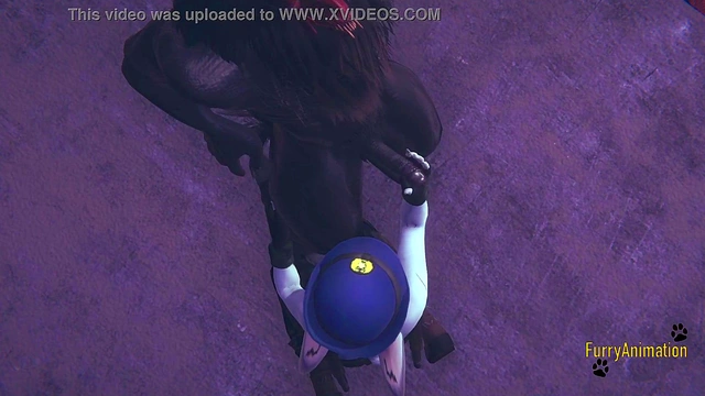 Judy Hopps Furry Hentai Handjob & POV Blowjob Creampie Adventure