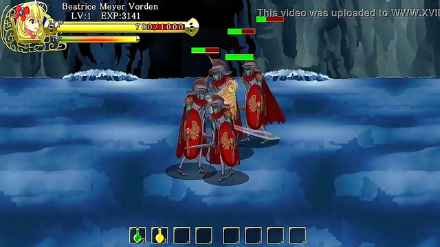 Pretty Warrior Woman Fights Monsters & Enjoys Steamy Sex Scenes in Lord of H Road Hentai Gameplay