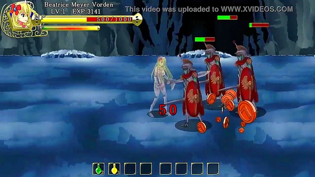 Pretty Warrior Woman Fights Monsters & Enjoys Steamy Sex Scenes in Lord of H Road Hentai Gameplay