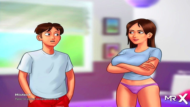 Teen Anime Cutie from Summertime Saga Shows Off Her Hottest Assets