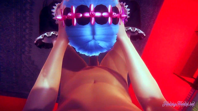 Rem Gives Intense Blowjob POV in Re-Zero Uncensored 3D Hentai Anime Cosplay