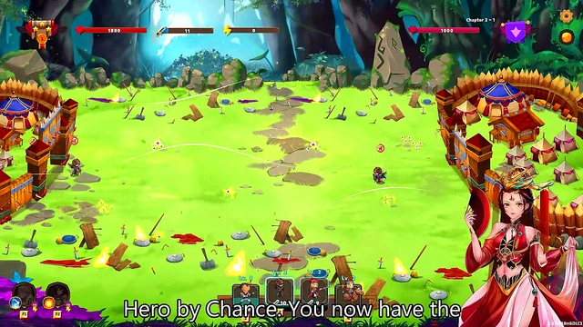 Hentai Warlord Hides Big Tits & Dark Skin Action in Tower Defense Game Bondate