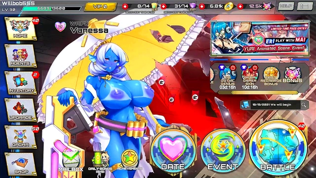 Huge-Breasted Secretary Gets Creamed in SF Girls hentai Game Episode 1