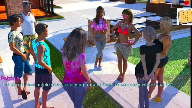 Wife and Stepmother Share Passionate Ecchi Fantasy in Visual Novel Adventure