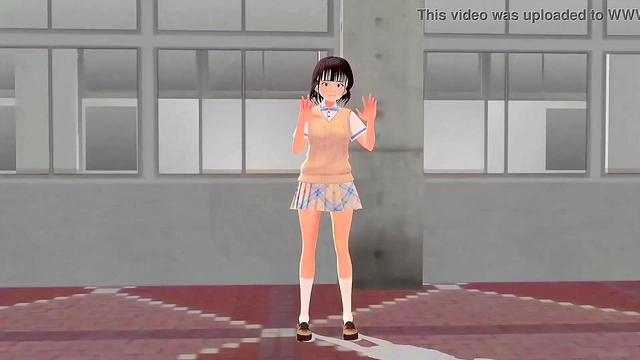 Toyota Anime Babe Strips Down to Underwear for Seductive Slideshow Intro