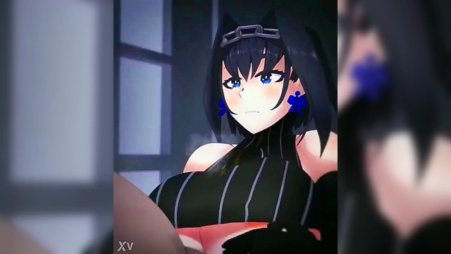 Kronii Shows Off Her Perfect Tits for Seductive Paizuri Action