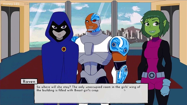 New Sexy Teen Titans Girl Terra Gets Ravaged By Raven In Eroge Anime Action