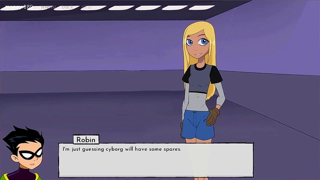 New Sexy Teen Titans Girl Terra Gets Ravaged By Raven In Eroge Anime Action