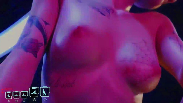 Hot Cyberpunk 2077 Anime Girl Judy Alvarez Rides Dick InReverseCowgirl For Wet Orgasm
