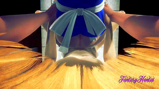 Alice in Wonderland Hentai – 3D Anime Princess Gets Public Toilet Bang & Creampie