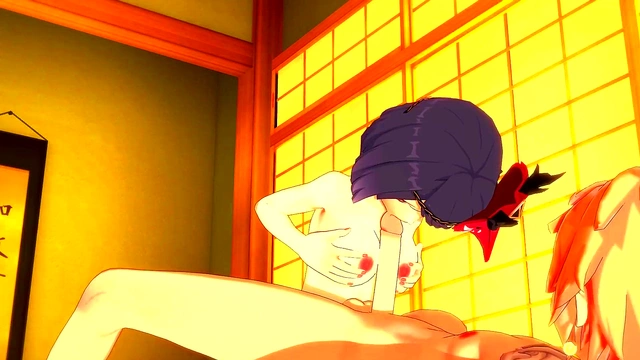 Sara Gives Seductive Boobjob & Blowjob Before Hot Genshin Impacts Creampie Session