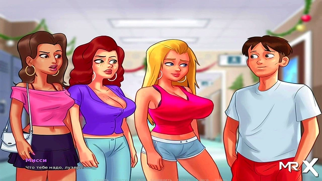 Explore Mr. White's Secrets in Summertime Saga Anime Porn Gameplay