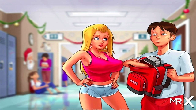 Explore Mr. White's Secrets in Summertime Saga Anime Porn Gameplay