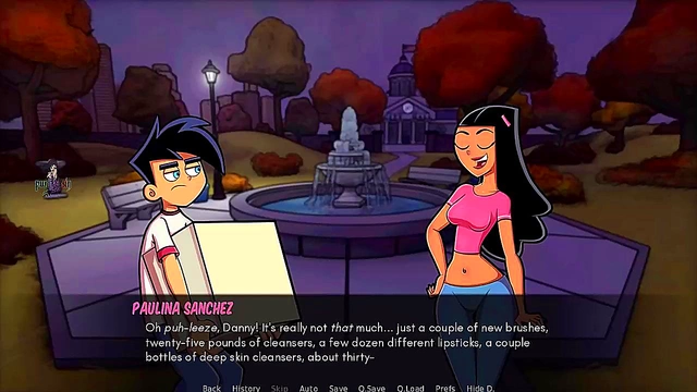 Latina MILF Cheerleader Gets Rough With Ghost in Danny Phantom Anime Action