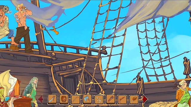 Christmas Hentai Porn Play – Perky Prostitute Meets Rough Pirate Captain