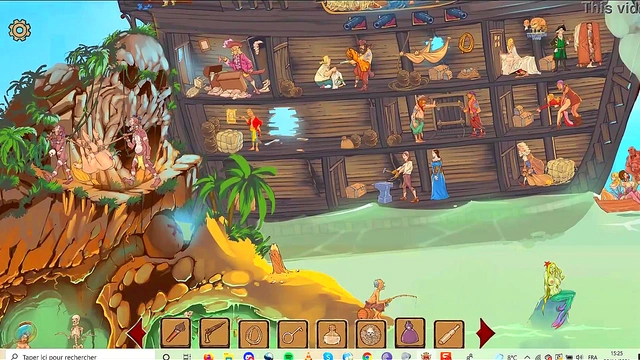 Christmas Hentai Porn Play – Perky Prostitute Meets Rough Pirate Captain