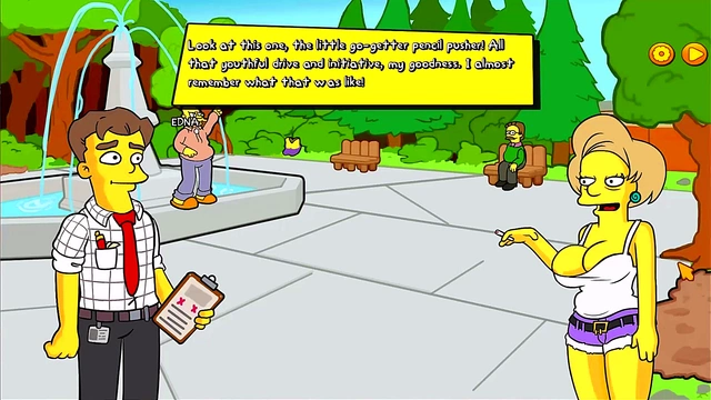 Homer Simpson Gets Wild in Burns Mansion With Lisa & Marge for Big-Ass Hentai Fun